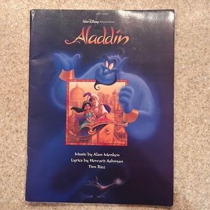 Aladdin easy piano book